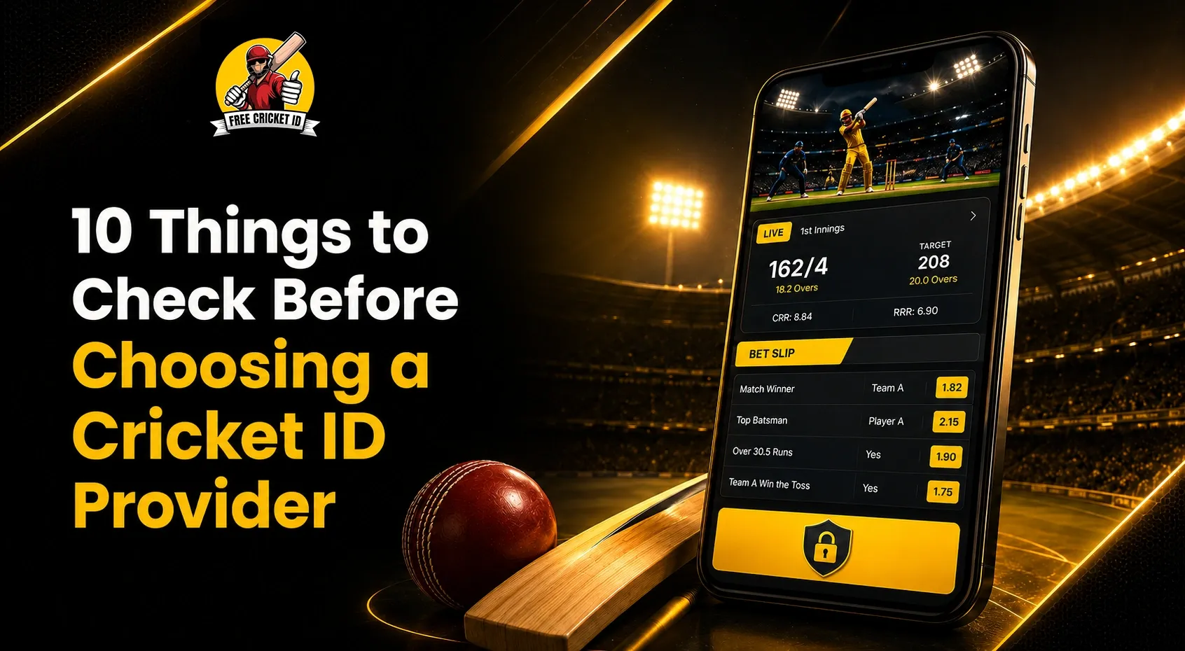 Top 10 Features to Look for in an Online Cricket ID Provider